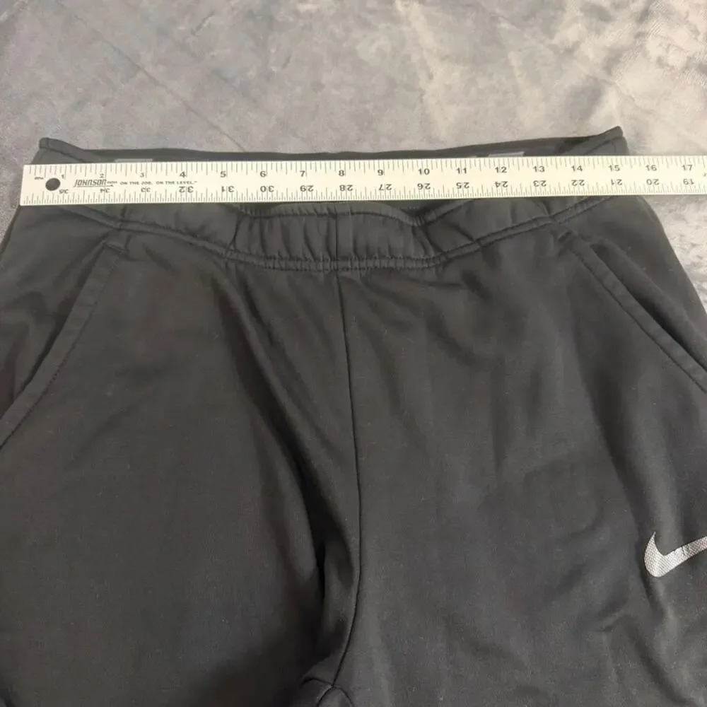 Nike Black Athletic Dri Fit Running Pants Size M Activewear Performance